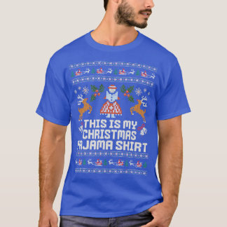 Camiseta Navidades Este es mi Navidad Pajama