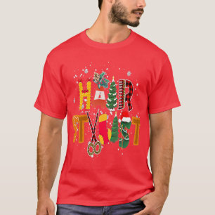 Camiseta Navidades Estilista de pelo