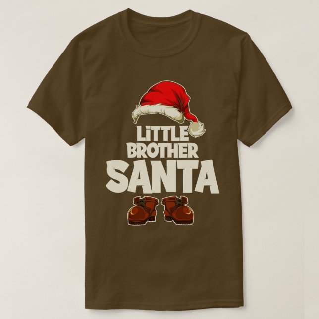 Camiseta Navidades Eve Little Brother Santa (Diseño del anverso)