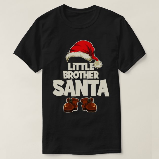 Camiseta Navidades Eve Little Brother Santa (Diseño del anverso)