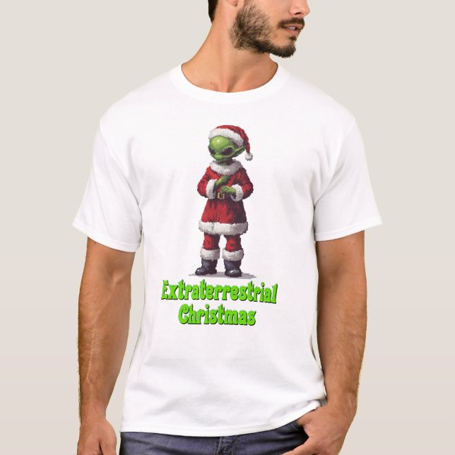 Camiseta Navidades extraterritoriales (Anverso)