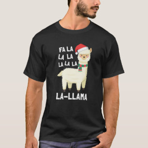 Camiseta Navidades Fa La Llama