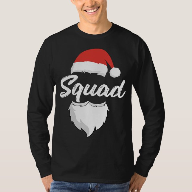 Camiseta Navidades Familia Coincidiendo con Pajamas Pjs Equ (Anverso)