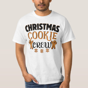 Camiseta Navidades Familia Cookie Baking Crew
