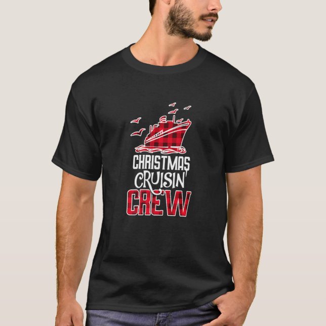 Camiseta Navidades Familia Cruissin Crew Cruise Mating Paja (Anverso)