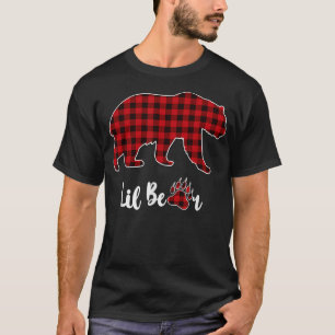 Camiseta Navidades Familia Pajama Coincidiendo Red Plaid Li