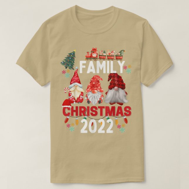 Camiseta Navidades familiares 2022 coincidiendo con el amor (Diseño del anverso)