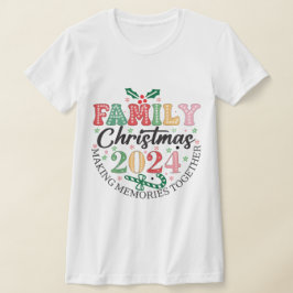 Camiseta Navidades familiares 2024