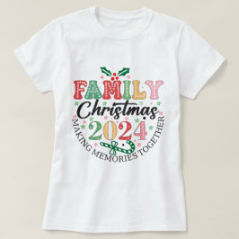 Camiseta Navidades familiares 2024