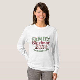 Camiseta Navidades familiares 2024 Haciendo Recuerdos