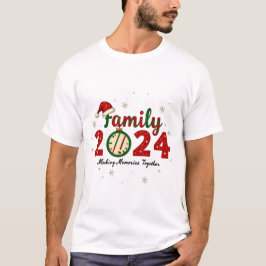 Camiseta Navidades familiares 2024 Haciendo Recuerdos