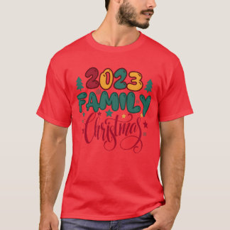 Camiseta Navidades FAMILIARES chica 2023