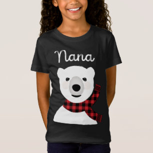 Camiseta Navidades familiares coincidentes Buffalo Plaid Na