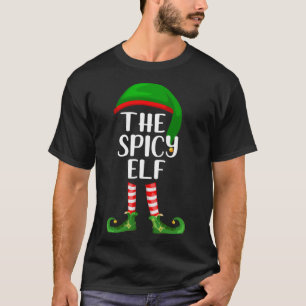 Camiseta Navidades familiares coincidentes con el elfo pica