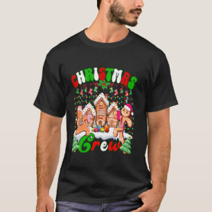 Camiseta Navidades familiares Crew Boujee galletas de horne