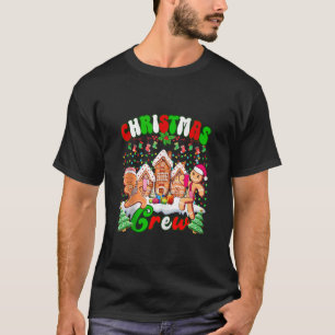Camiseta Navidades familiares Crew Boujee galletas de horne