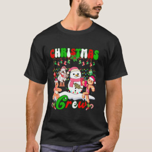 Camiseta Navidades familiares Crew Gingerbread Boujee Ghost
