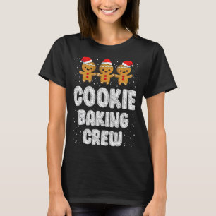 Camiseta Navidades familiares de Cookie Baking Gingerbread