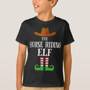 Camiseta Navidades familiares de Elf en equitación Pajama