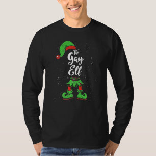 Camiseta Navidades familiares de Gay Elf que coinciden con