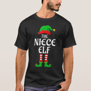 Camiseta Navidades familiares de la pareja de Elf de Niece 