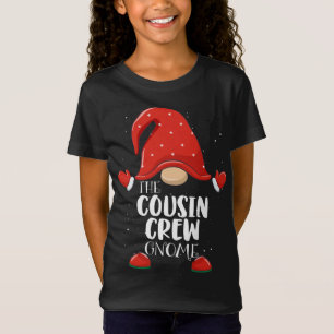 Camiseta Navidades familiares de la pareja Gnome Gnome Paja