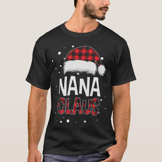 Camiseta Navidades familiares de Nana Claus (Anverso)