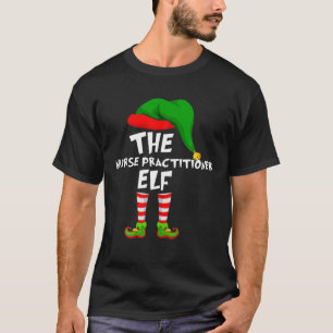 Camiseta Navidades familiares divertidos y la enfermera prá