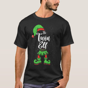 Camiseta Navidades familiares gemelos con pareja Pajama