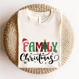 Camiseta Navidades familiares haciendo Recuerdos juntos