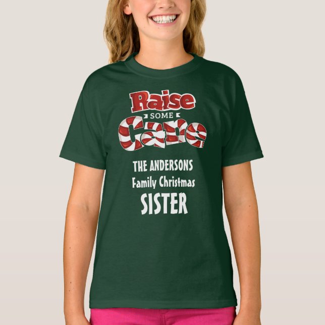 Camiseta Navidades familiares personalizados coincidiendo c (Anverso)
