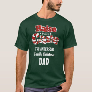 Camiseta Navidades familiares personalizados divertidos coi