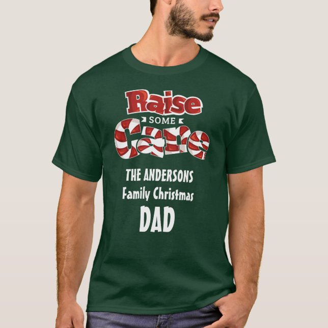 Camiseta Navidades familiares personalizados divertidos coi (Anverso)