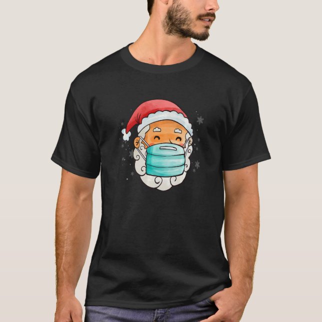 Camiseta Navidades familiares que coinciden con la máscara  (Anverso)