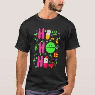 Camiseta Navidades Farmacéuticos Ho Ho Ho Ho Ho