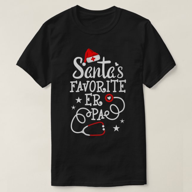 Camiseta Navidades favoritas de ER PA de Santa María (Diseño del anverso)