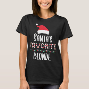 Camiseta Navidades favoritas de pijamas rubias navideñas