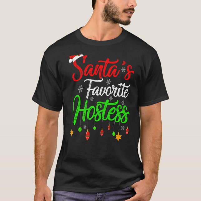 Camiseta Navidades favoritos de alojamiento en Santa Lucía (Anverso)