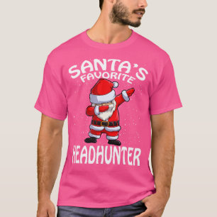 Camiseta Navidades favoritos de cazadores de auriculares