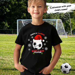 Camiseta Navidades favoritos de futbolistas de Santa Elena