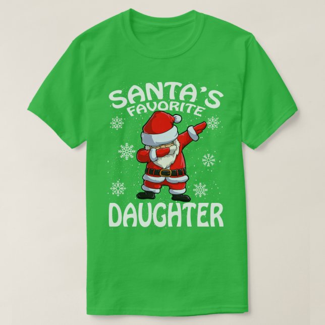 Camiseta Navidades favoritos de la hija de amigos (Diseño del anverso)