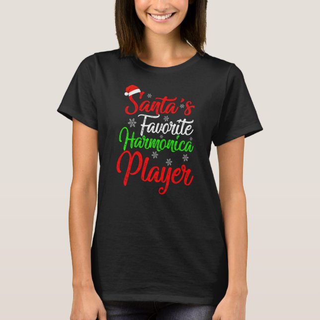 Camiseta Navidades favoritos de los jugadores de navidad de (Anverso)