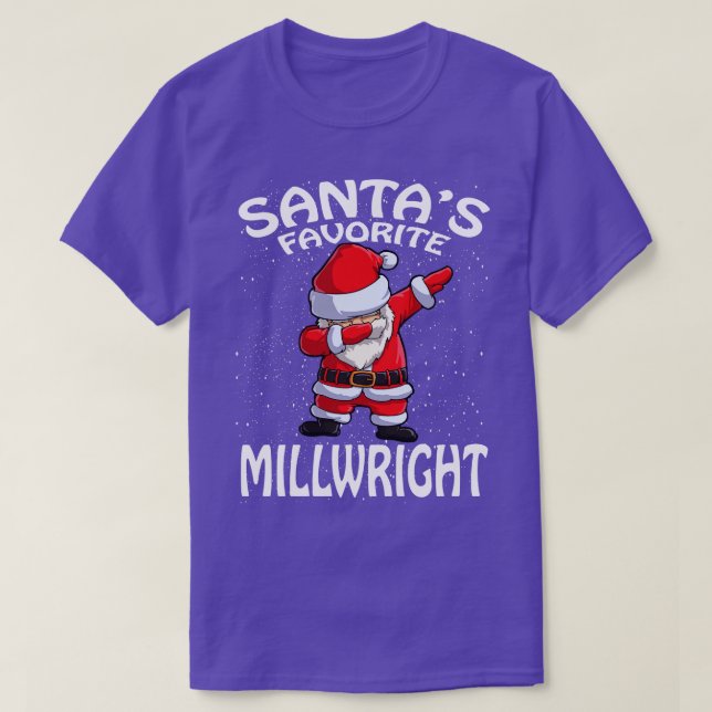 Camiseta Navidades favoritos de Millwright de Santas (Diseño del anverso)