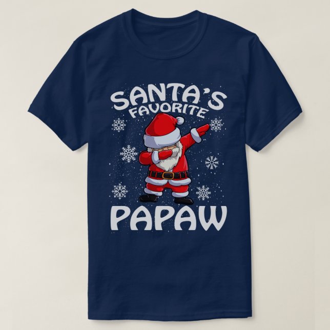 Camiseta Navidades favoritos de Papá Noel (Diseño del anverso)