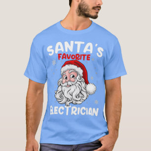 Camiseta Navidades favoritos de regalos de electricidad de