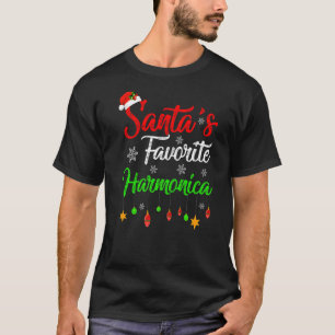 Camiseta Navidades favoritos de Santa Claus