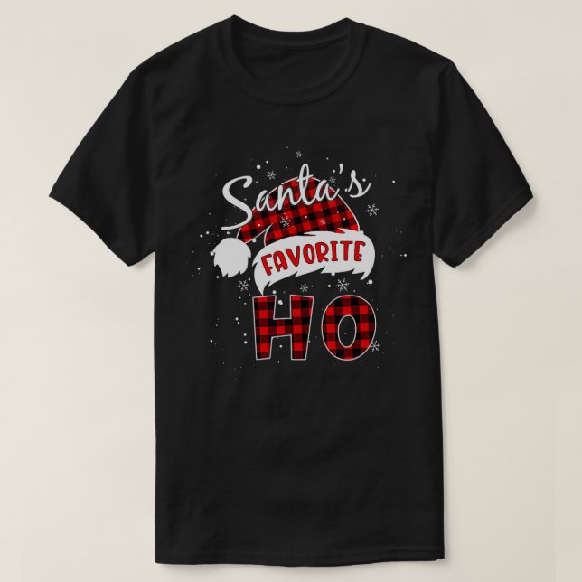 Camiseta Navidades favoritos de Santa Lucía toman búfalo (Diseño del anverso)