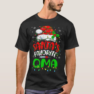 Camiseta Navidades favoritos de Santa María califican como