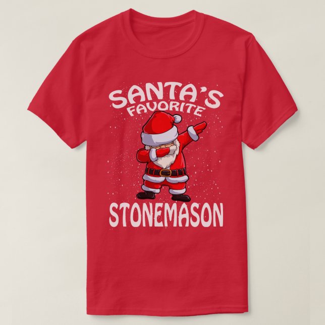 Camiseta Navidades favoritos de Stonemason (Diseño del anverso)