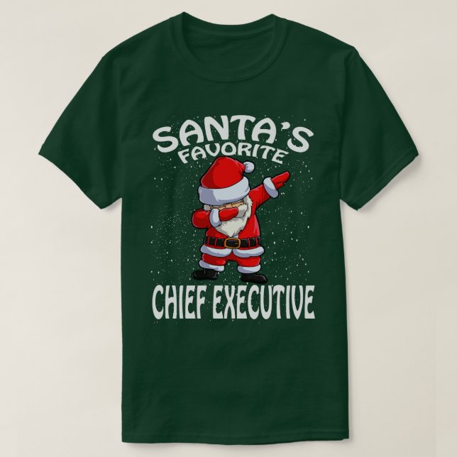 Camiseta Navidades favoritos del presidente ejecutivo de Sa (Diseño del anverso)